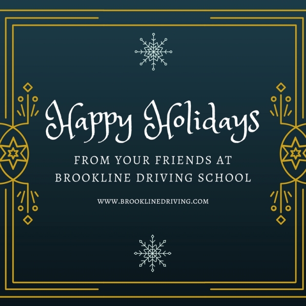 Brookline Driving School Happy Holidays